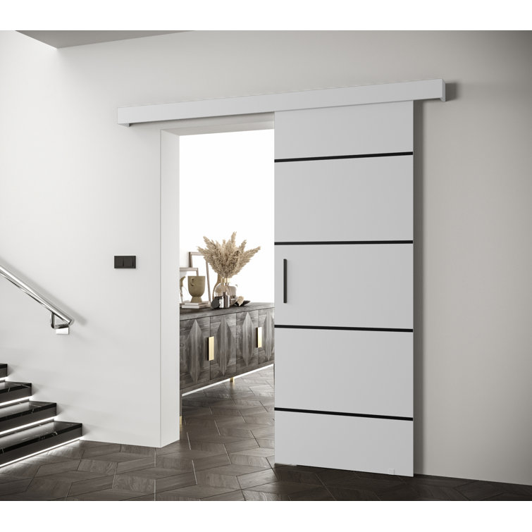 Ebern Designs Harmaning Sliding Doors Laminate Wayfair.co.uk